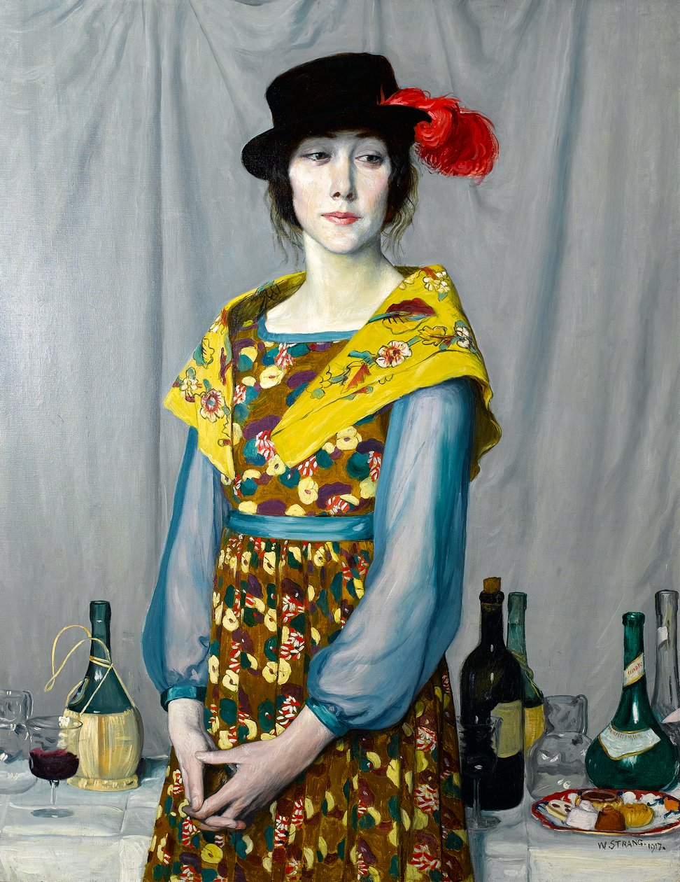 Das Buffet, 1917 von William Strang