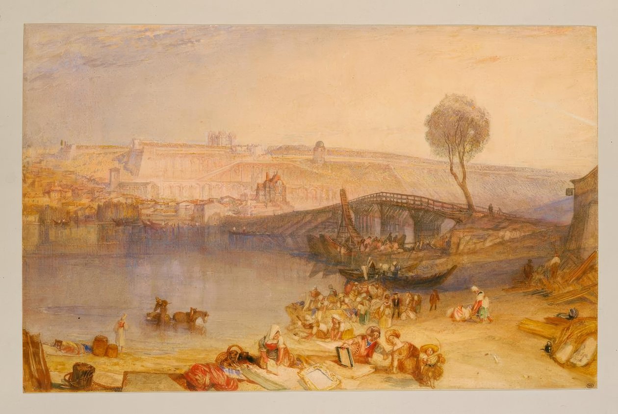 Ansicht des Schlosses von St. Germain-en-Laye von Joseph Mallord William Turner