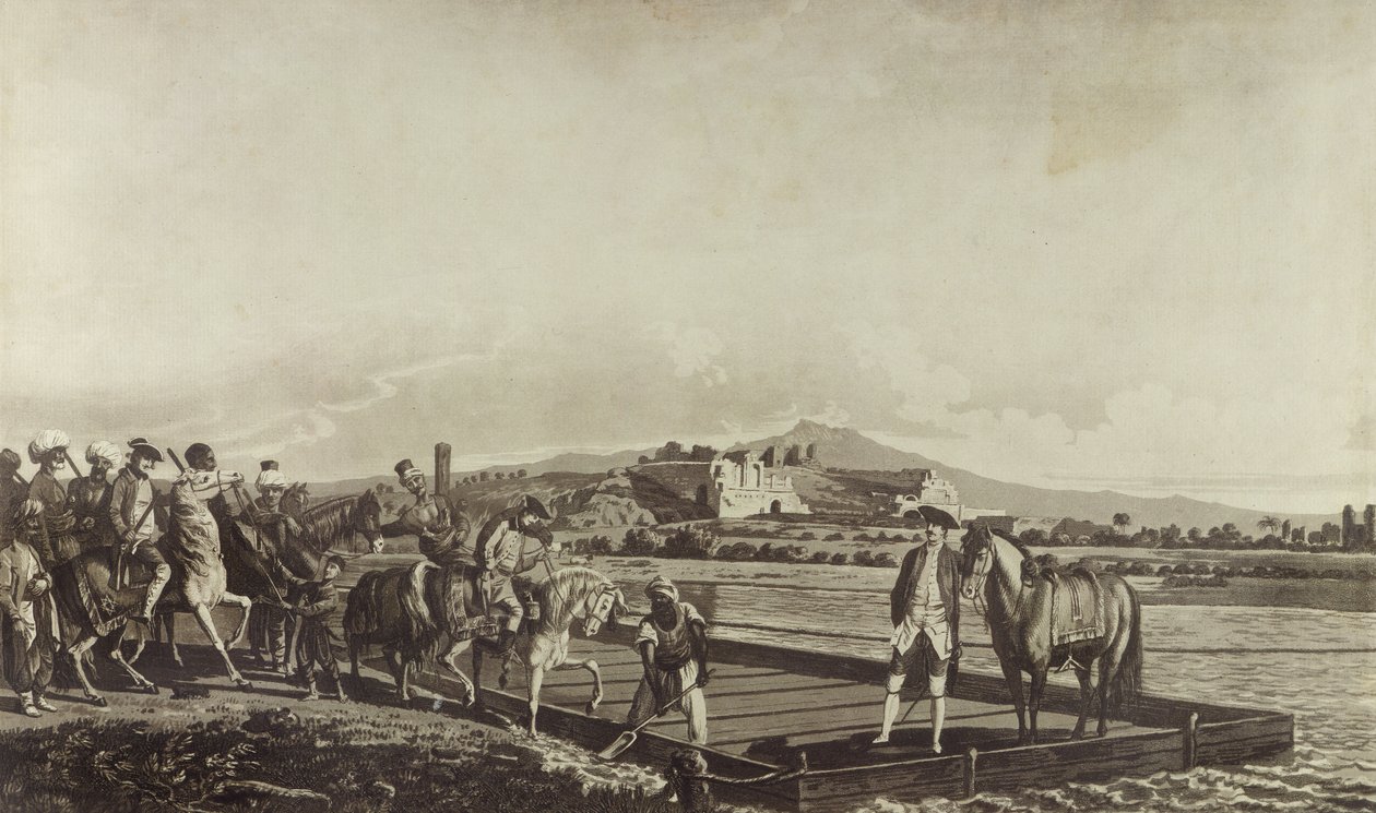 Ansichten im Levant: Theater in Miletus, 1780 (Radierung & Aquatinta) von William after Pars