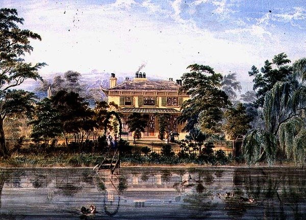 Chinesische Villa von Joseph Mallord William Turner