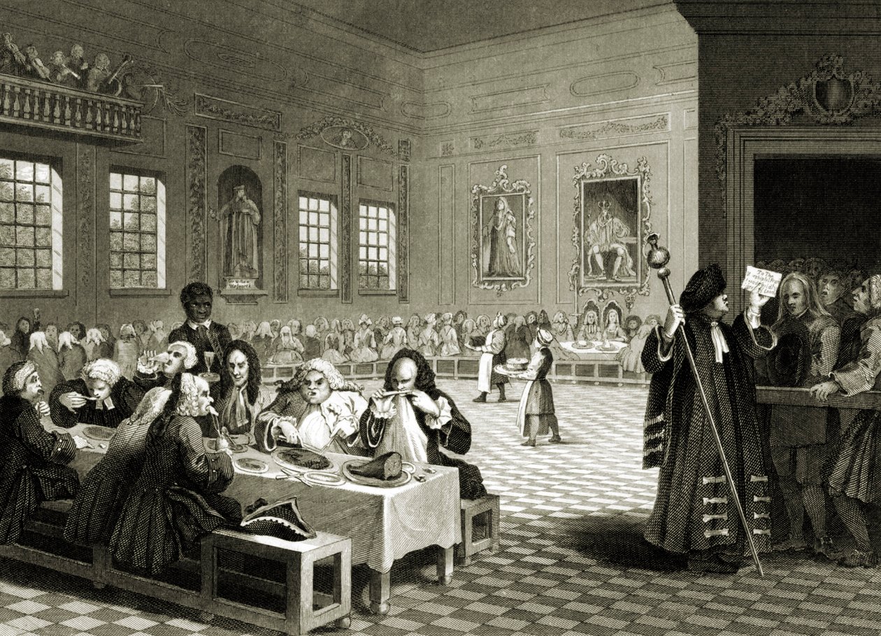 Goodchild in Guildhall von William (after) Hogarth