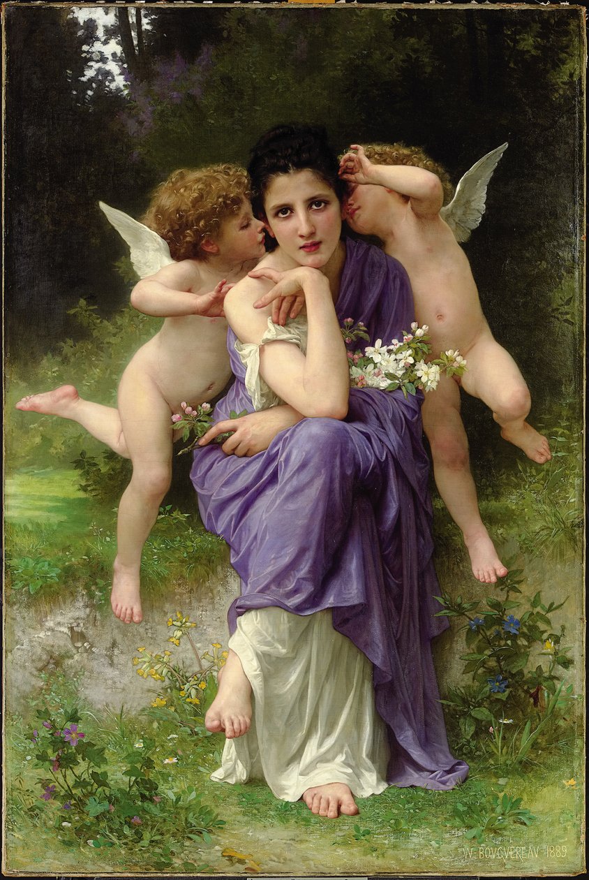 Frühlingslieder, 1889 von William Adolphe Bouguereau