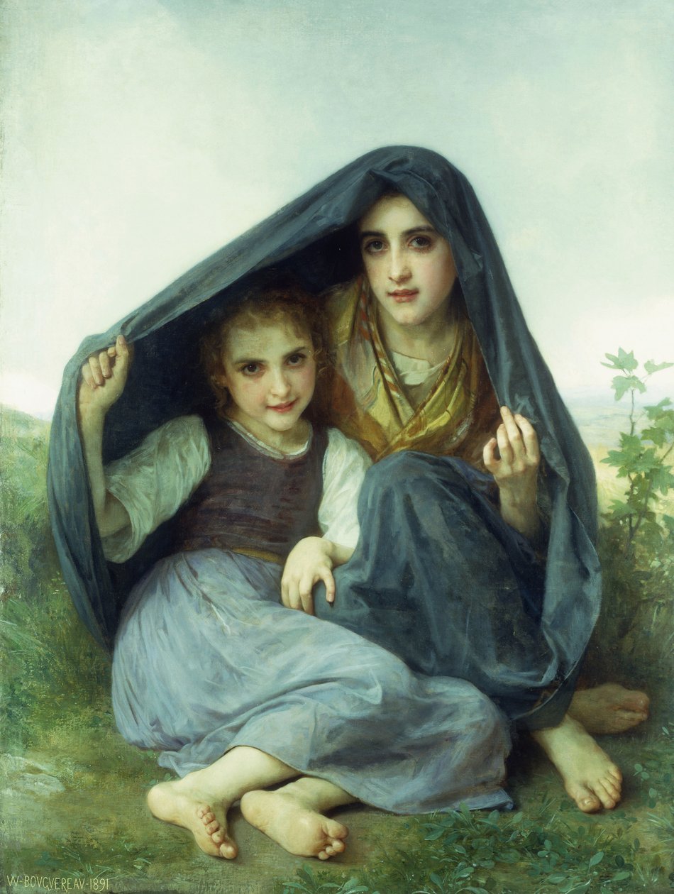 Das Versteck von William Adolphe Bouguereau