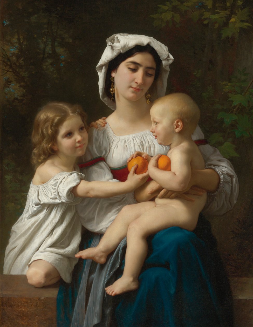 Die Orangen von William Adolphe Bouguereau