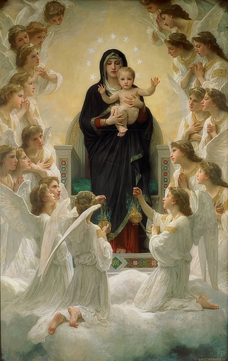 Regina Angelorum von William Adolphe Bouguereau