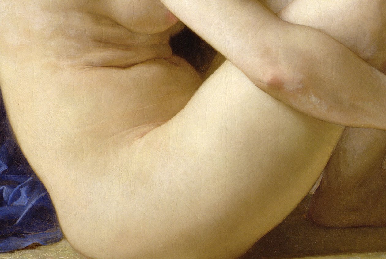 Sitzender Akt, 1884 von William Adolphe Bouguereau