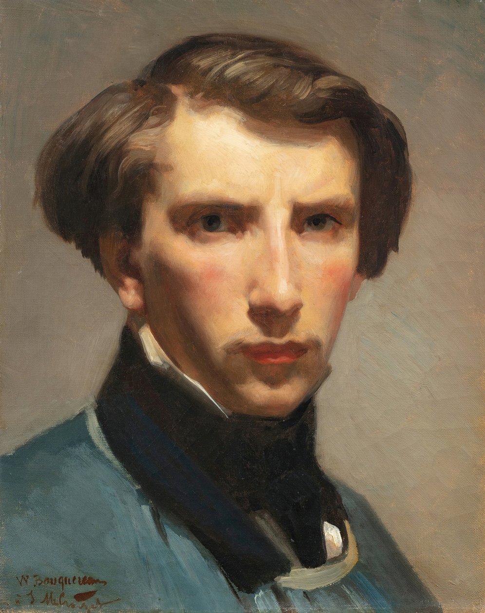 Selbstporträt, 1853 von William Adolphe Bouguereau