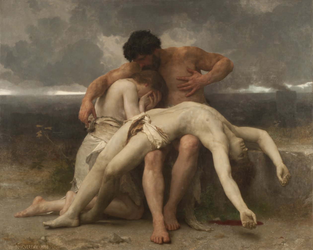 Das erste Duell von William Adolphe Bouguereau