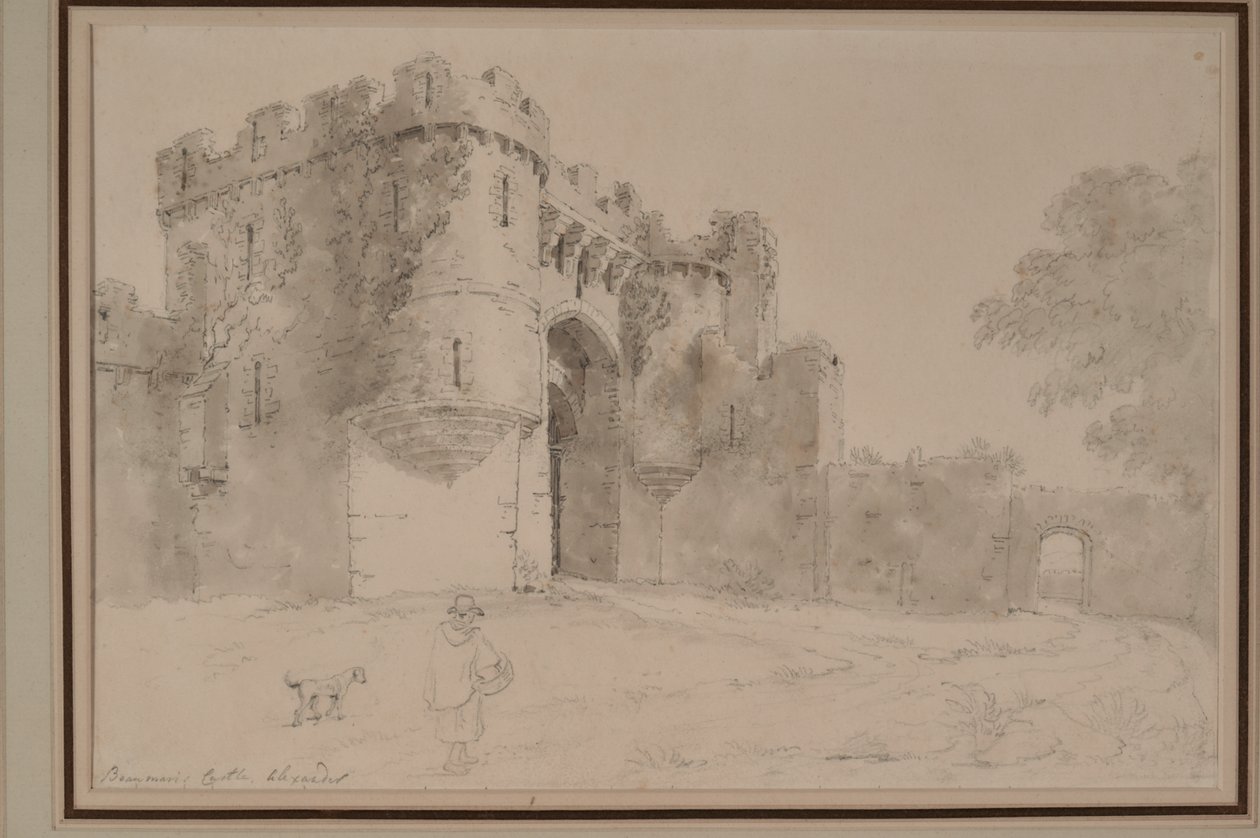 Beaumaris Schloss, Anglesey von William Alexander