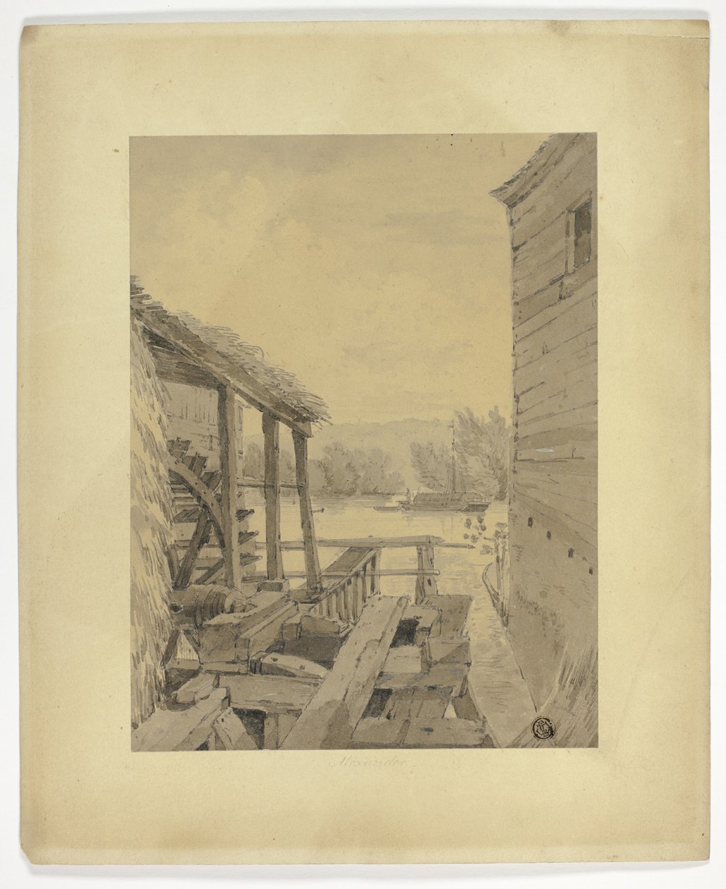 Marlow-Mühle von William Alexander