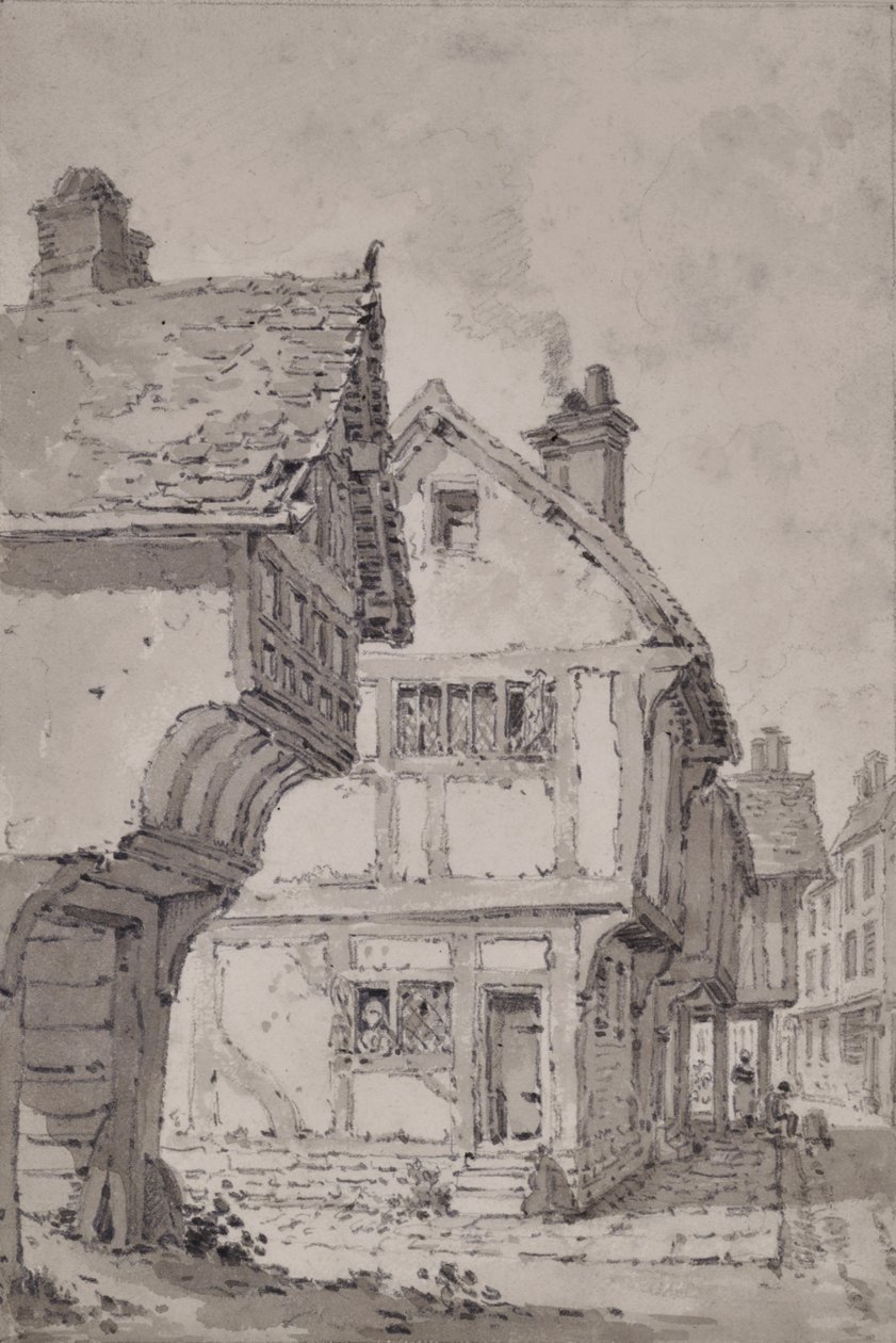 Straßenszene von William Alexander