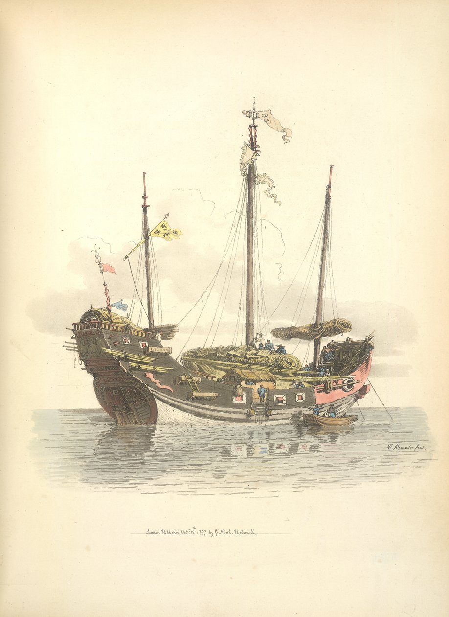 Handelsschiff von William Alexander