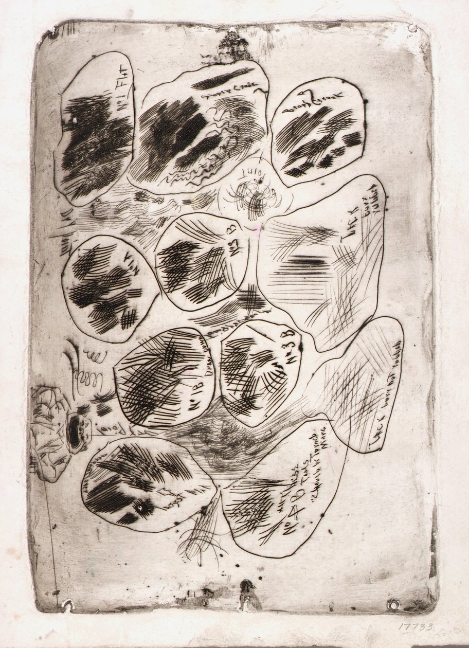 Frühe und experimentelle Drucke von William Baxter Closson