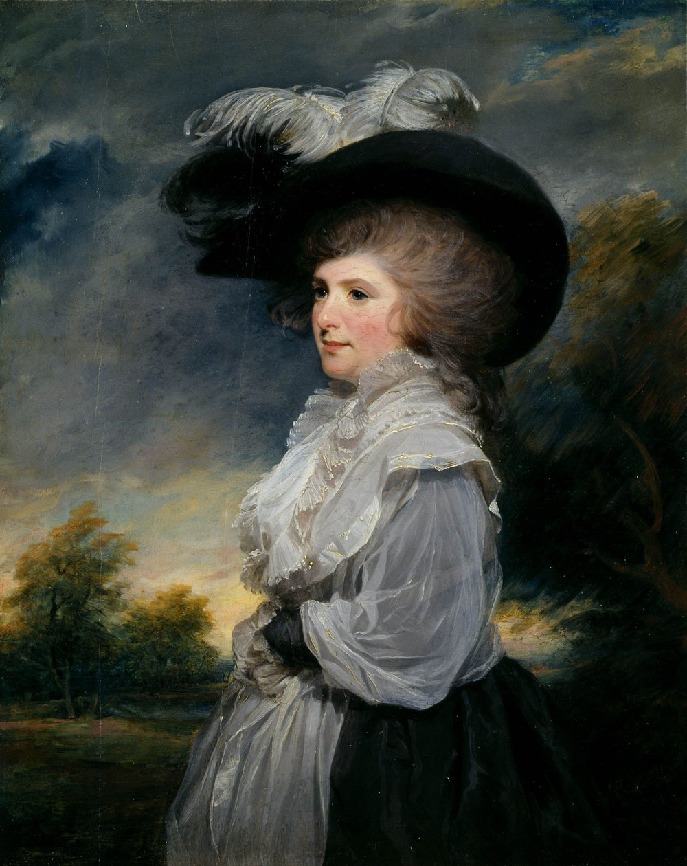 Porträt von Mary Constance von William Beechey