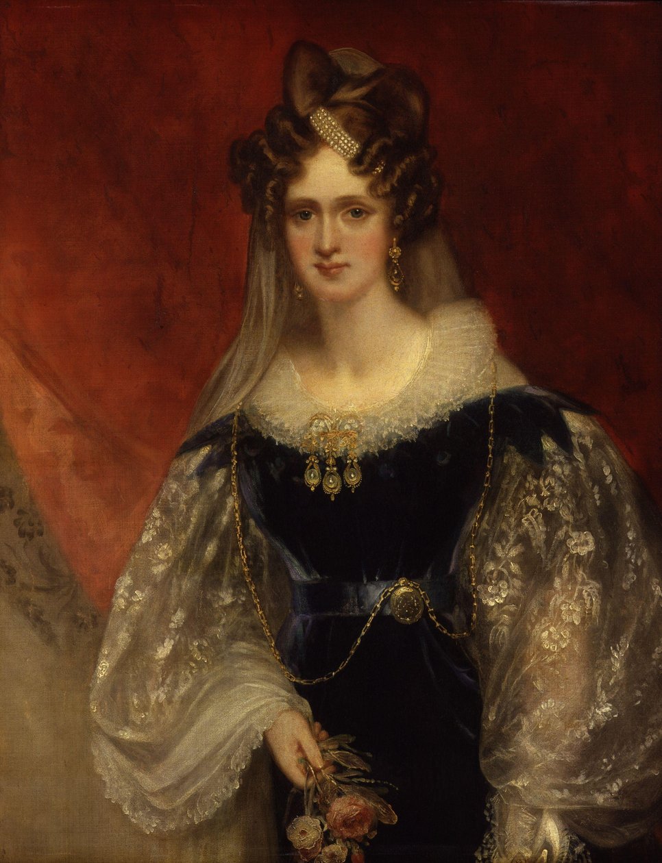 Königin Adelaide (Prinzessin Adelaide von Sachsen-Meiningen) von William Beechey