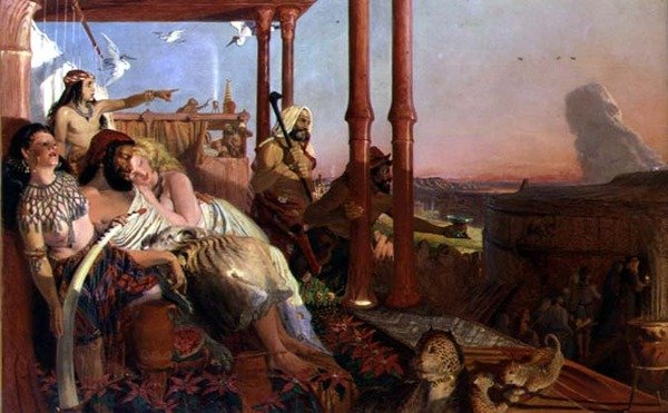 Der Vorabend der Sintflut von William Bell Scott
