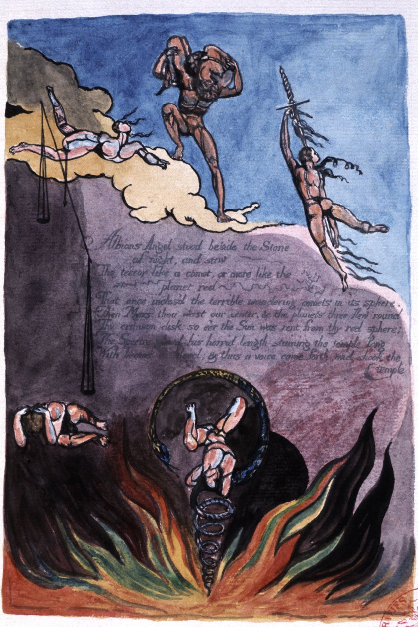 Albions Engel von William Blake