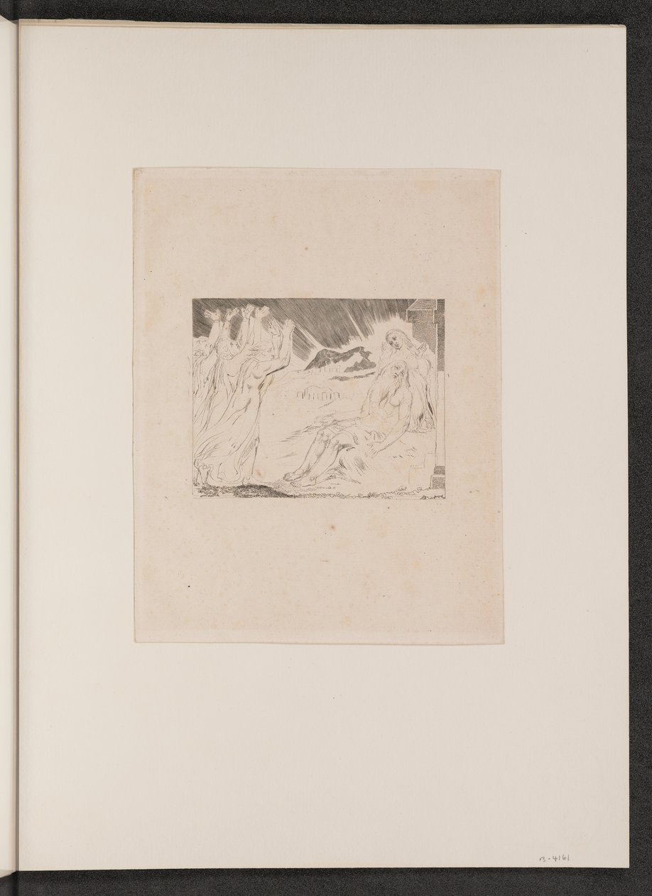 Hiobs Tröster von William Blake