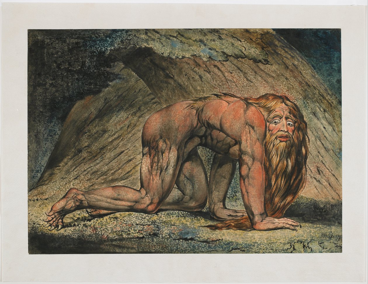 Nebukadnezar von William Blake