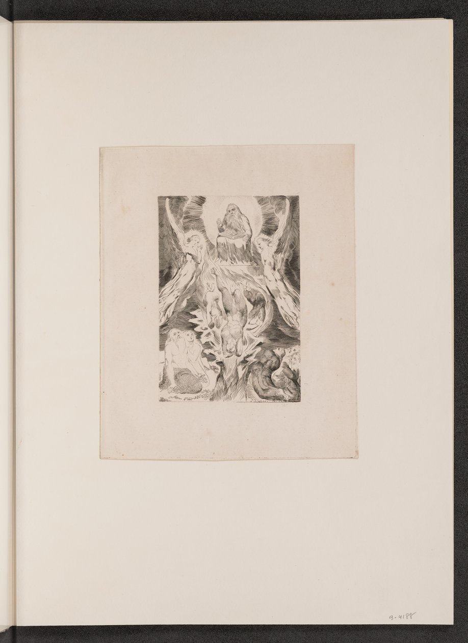 Der Fall Satans von William Blake