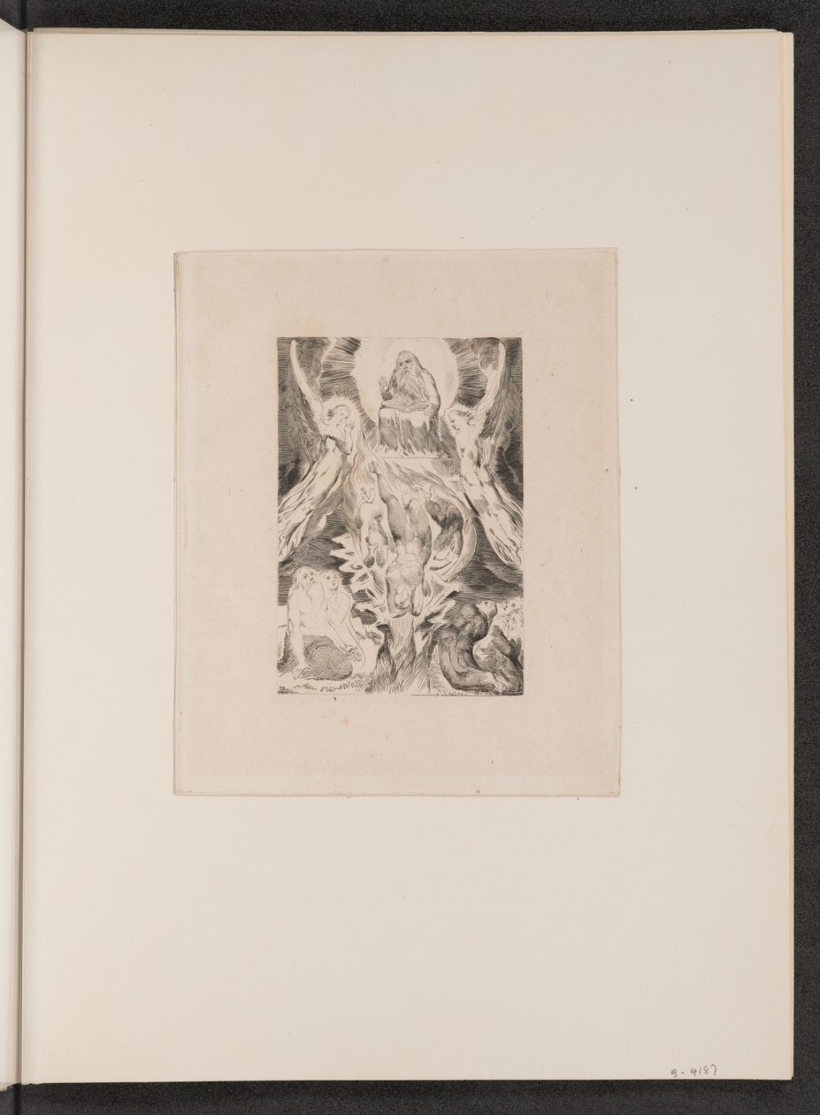 Der Fall Satans von William Blake