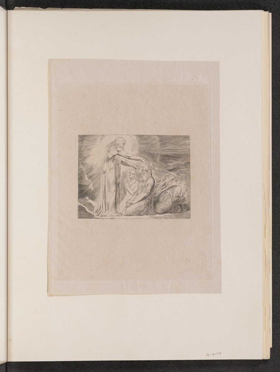 Die Vision von Christus von William Blake