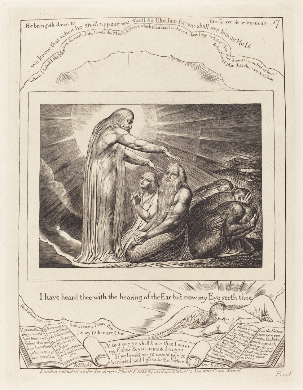 Die Vision von Gott von William Blake