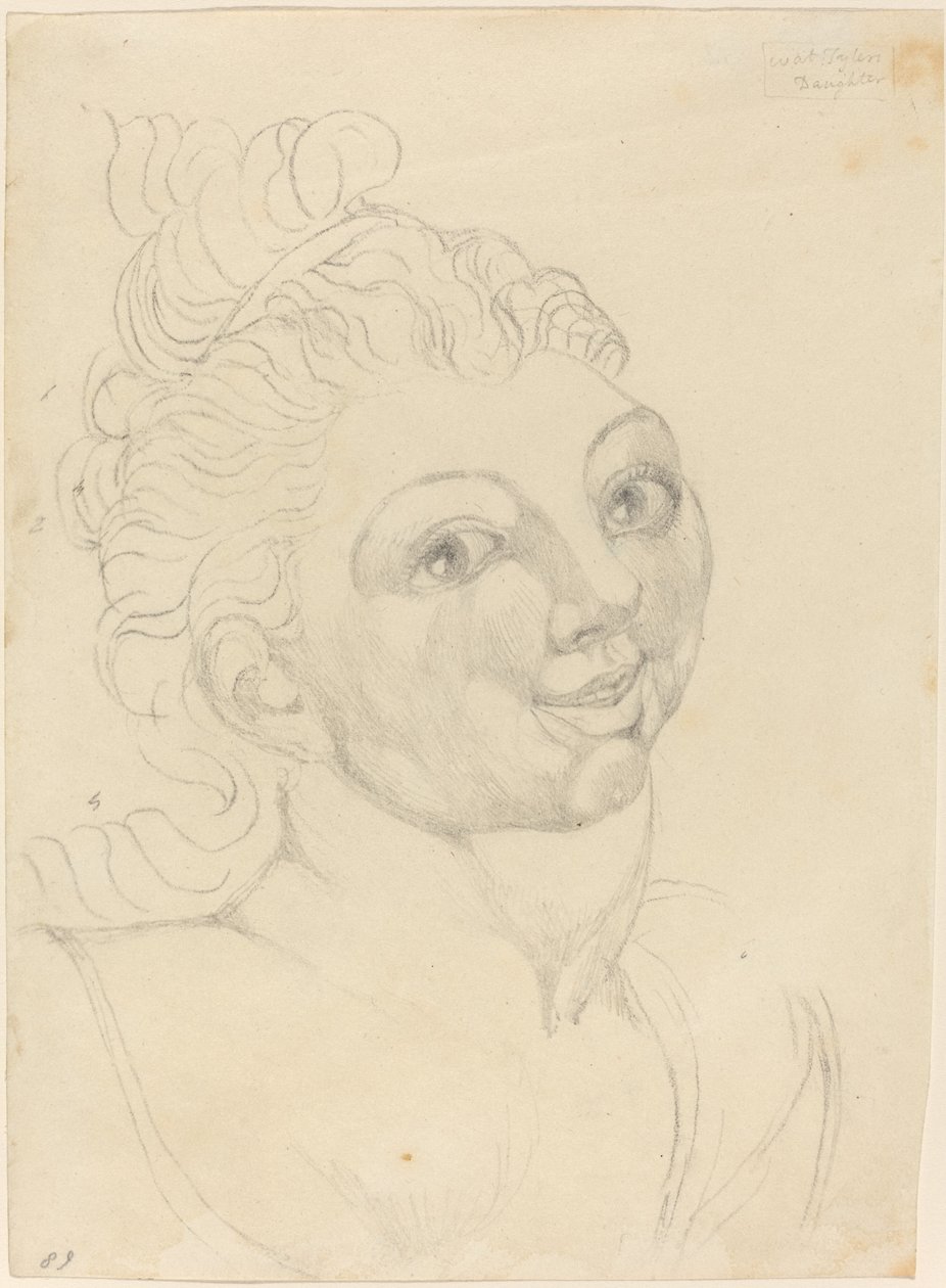 Wat Tylers Tochter von William Blake