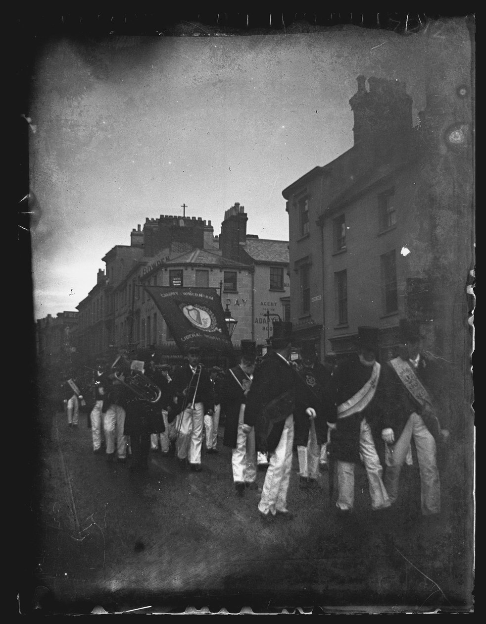 Hibernian Society Prozession, Cardiff von William Booth