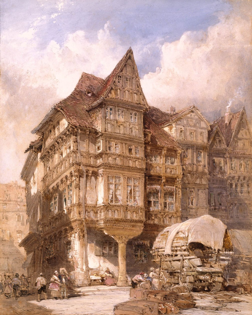 Albrecht Dürers Haus in Nürnberg von William Callow