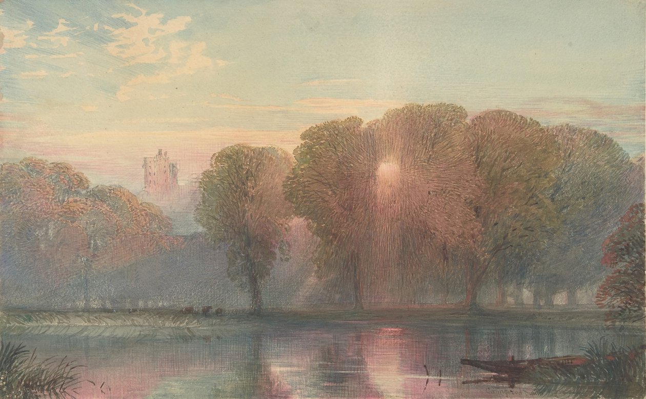 Windsor von Datchet, 1870-78 von William Collingwood Smith
