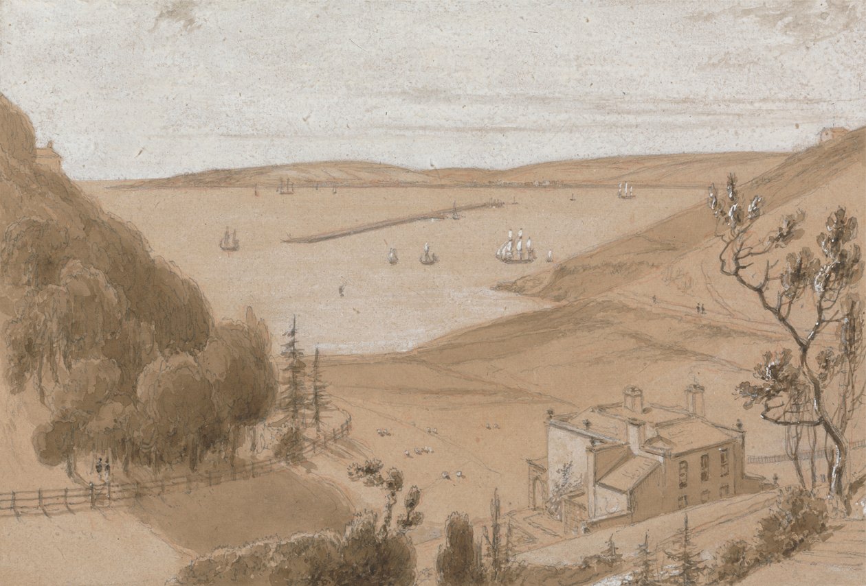 Bovisand, nahe Plymouth von William Daniell
