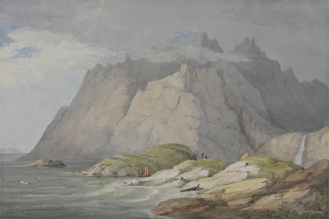 Loch Scavaig, Isle of Skye von William Daniell