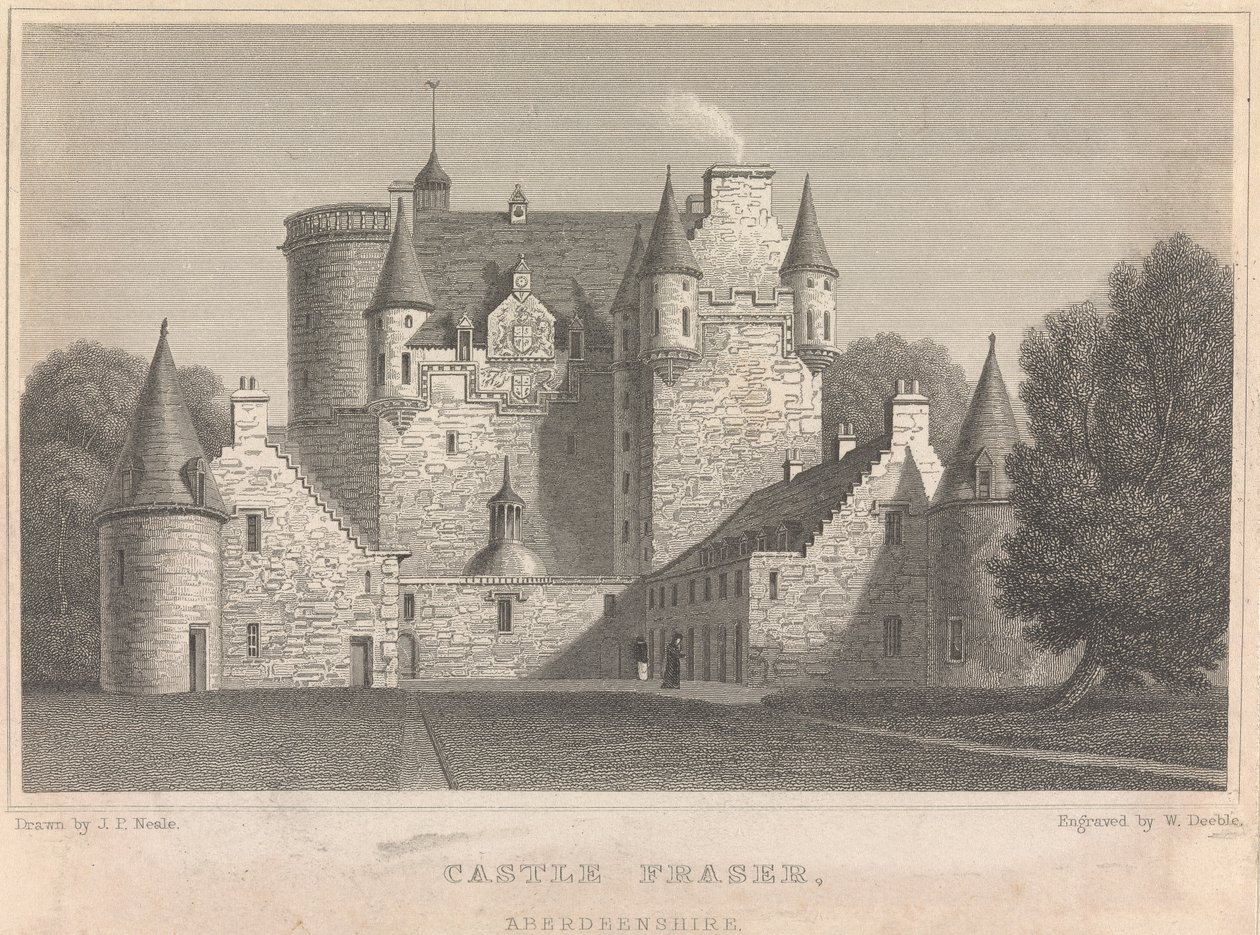 Castle Fraser, Aberdeenshire; Seite 4 (Band Zwei) von William Deeble