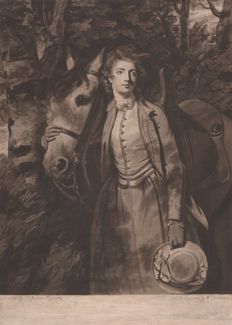 Lady Charles Spencer von William Dickinson