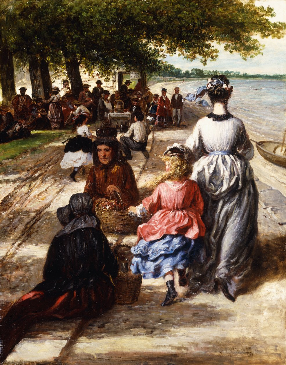 In der Nähe des Strandes, Gloucester von William E. Winner