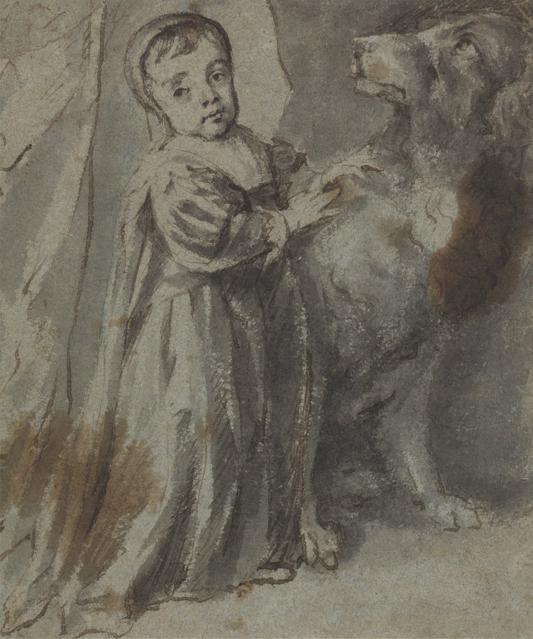 Karl II. als Kind von William Faithorne