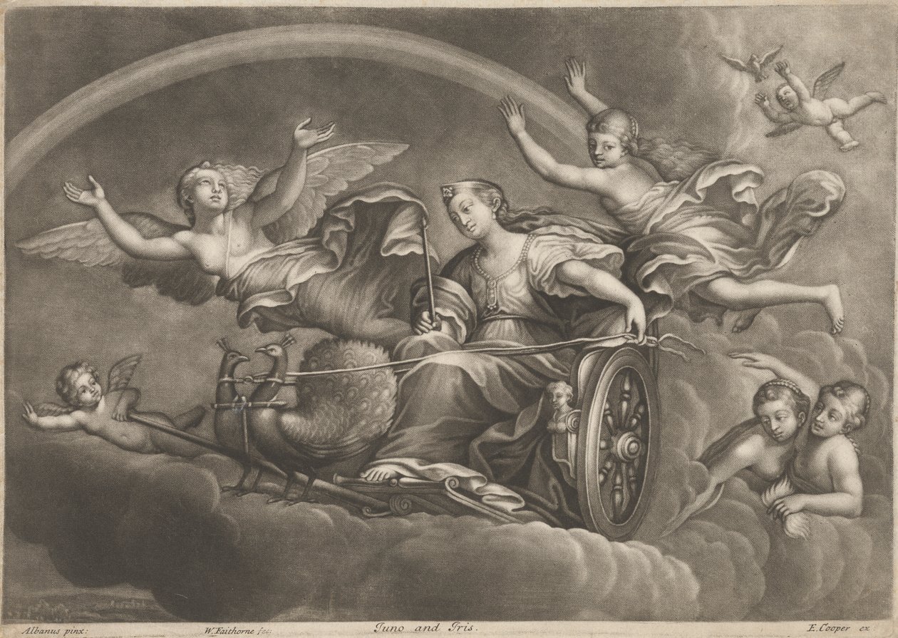 Juno und Iris von William Faithorne