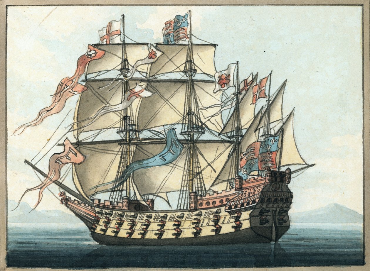 Sovereign of the Seas Heinrich VIII. von William Ffarington