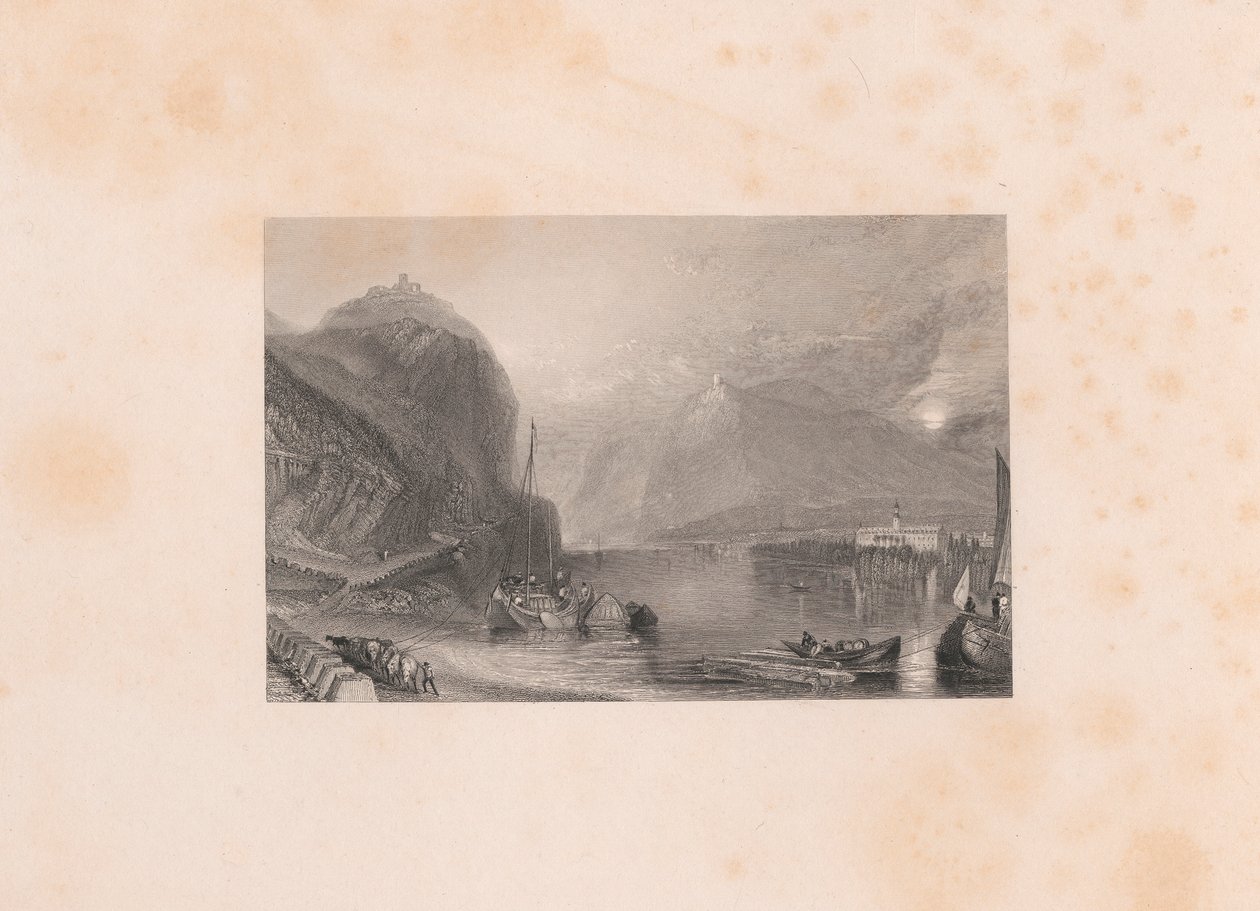Der Drachenfels von William Finden