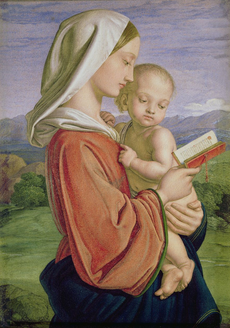 Madonna mit Kind von William H. Patten