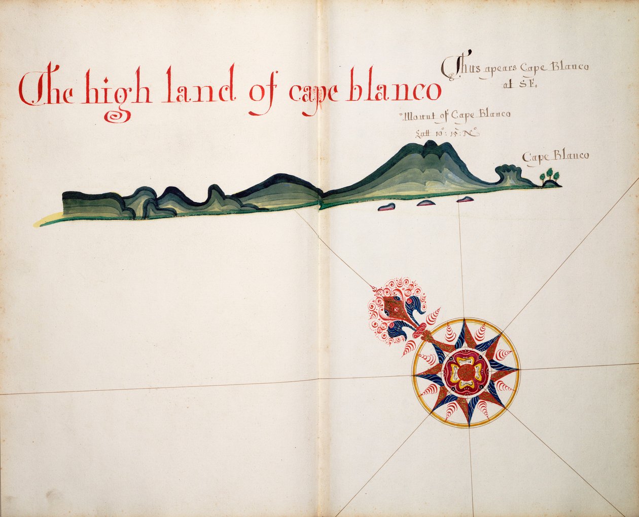Das Hochland von Cape Blanco von William Hack