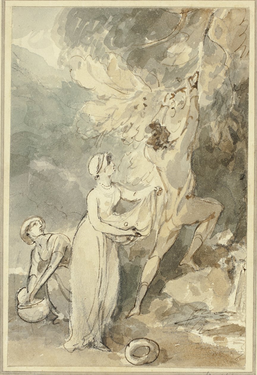 Herbstnüsse sammeln von William Hamilton