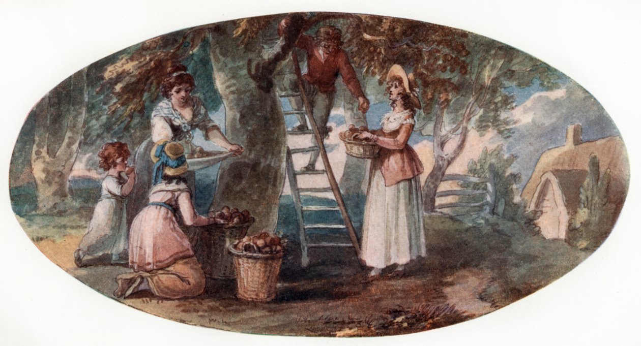 Obsternte, spätes 18. Jahrhundert von William Hamilton