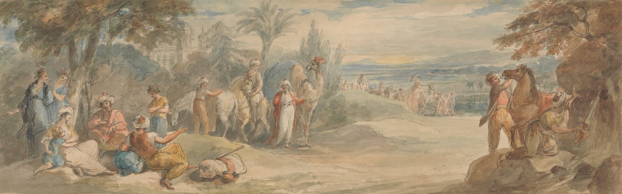 Reisende in der Türkei von William Hamilton