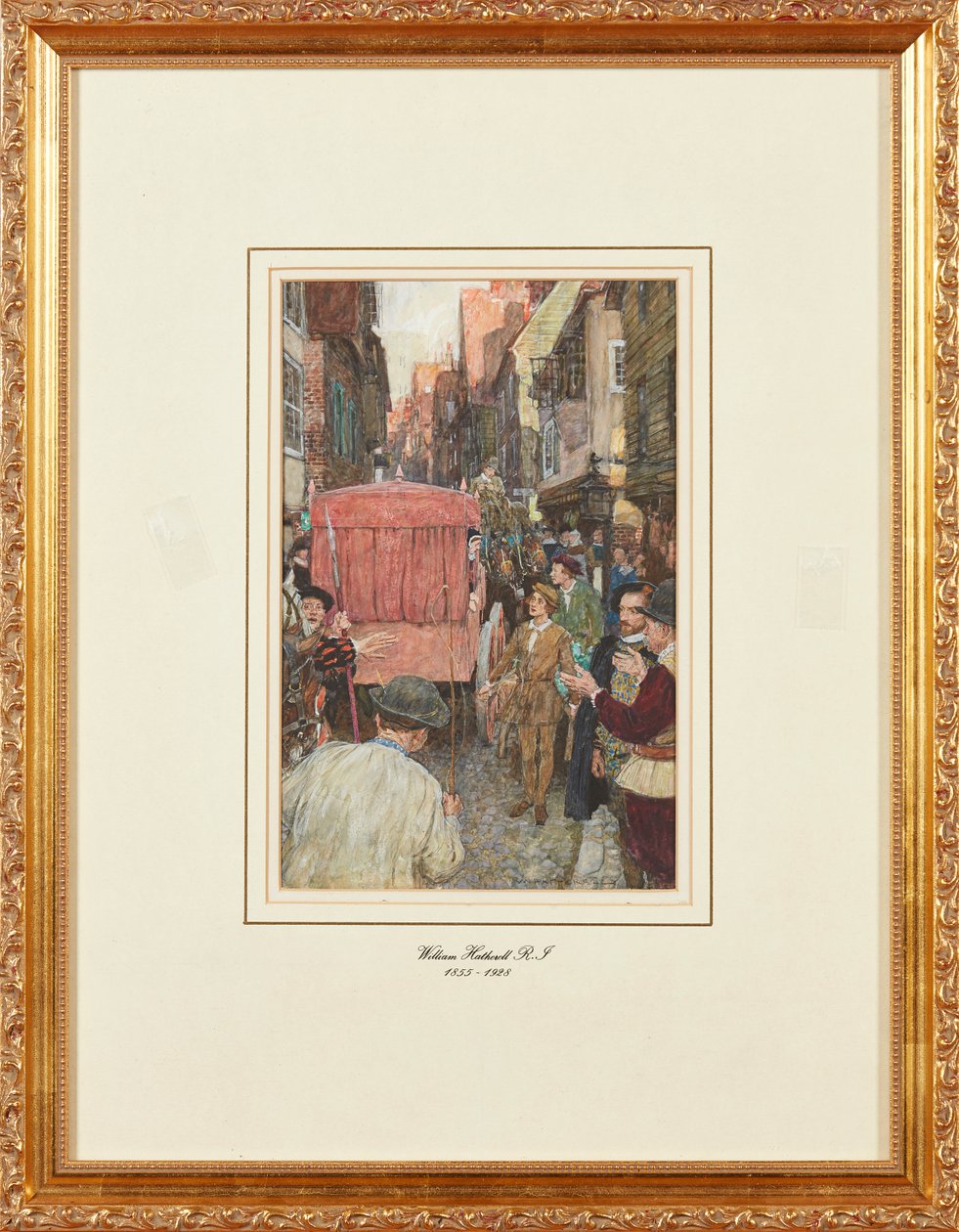 Ein elisabethanischer Verkehrsstau von William Hatherell