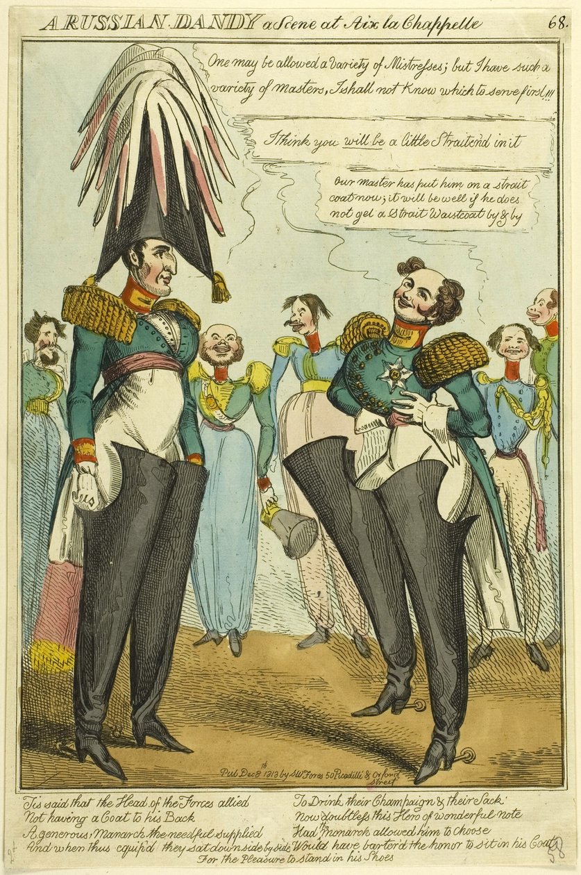 Ein russischer Dandy von William Heath
