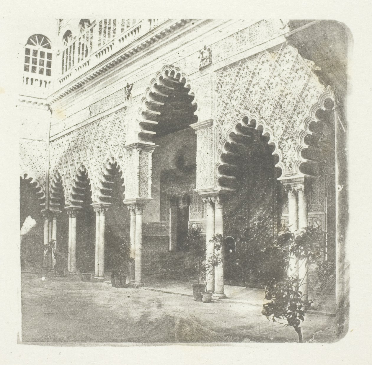Alcazar von Sevilla von William Henry Fox Talbot