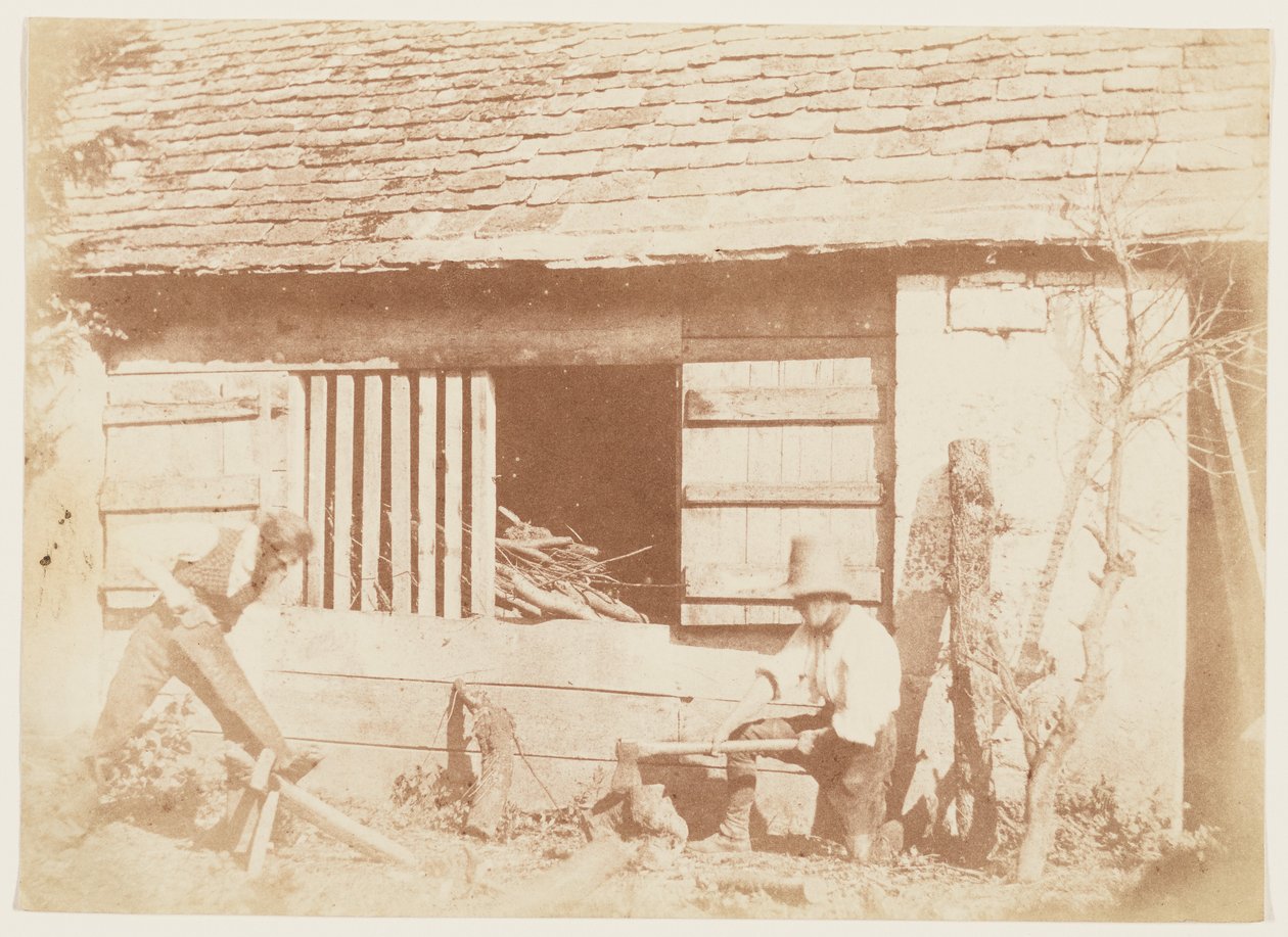 Die Holzfäller von William Henry Fox Talbot