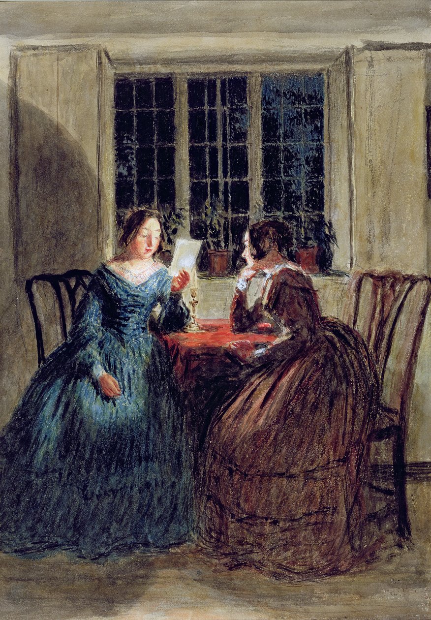 Szene bei Kerzenlicht von William Henry Hunt